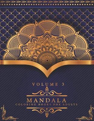 #ad Mandala Coloring Books For Adults Volume 3: Beautiful Mandalas for Stress Relief