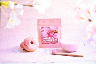 #ad Sakura Cherry Blossom Powder Japanese Drinks Spring Mix Japanese Food 1.4oz