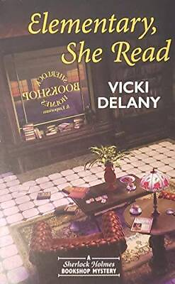 #ad Elementary She Read Paperback By Vicki Delany GOOD