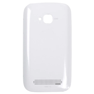Original Housing Battery Back Cover Side Button for Nokia 710 White