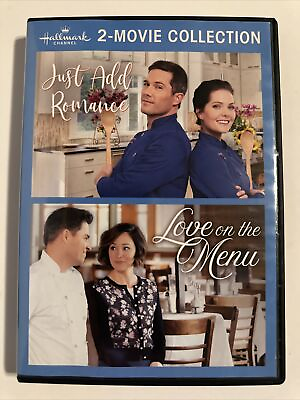 #ad Just Add Romance Love on the Menu Hallmark Channel 2 Movie Collection DVD
