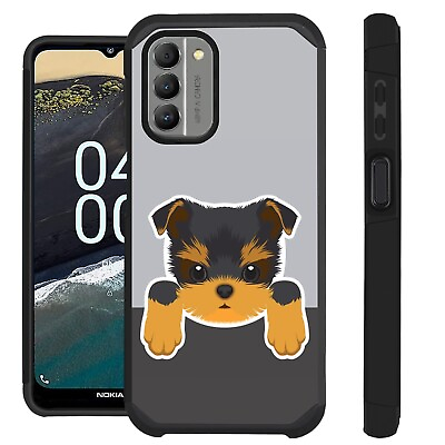 FUSION Case For T Mobile NOKIA G400 5G Hybrid Phone Cover CUTE YORKIE
