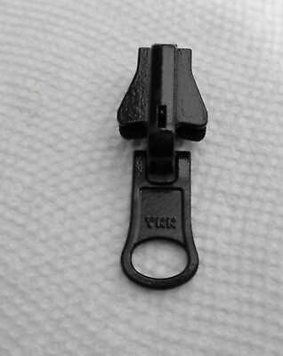 One #8VS Heavy Duty Black Reversible Slider one Tab Pull for Vislon zipper YKK