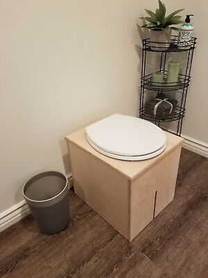 Road Commode Composting Toilet with Urine Diverter
