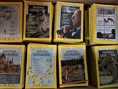 #ad National Geographic Magazines 1960 1979 You Pick The Issues Coca Cola Space