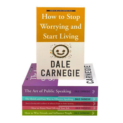 #ad Dale Carnegie Collection 6 Books Set Non Fiction Paperback