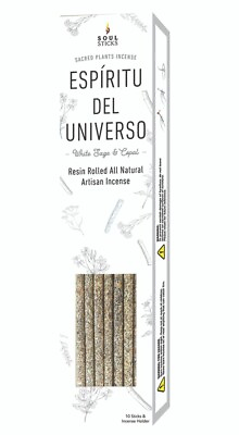 #ad Espiritu del Universo White Sage amp; Copal 10 Pack Natural Incense Sticks