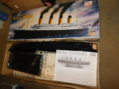 #ad Minicraft RMS Titanic Model Kit 1 350 Scale Complete In Box