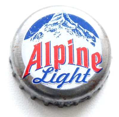 #ad Canada Alpine Light Beer Bottle Cap Kronkorken Chapas Tapon