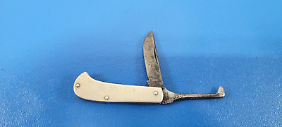 Vintage Hibbard Spencer Bartlett Co Folding Knife Pipe Pocket
