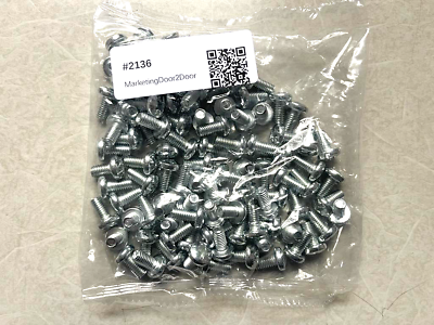 #ad 100 License Plate Screws for Mercedes Benz Audi Japanese 6mm x 12mm #2136