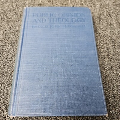 #ad Public Opinion and Theology Francis John McConnell Vintage 1920 Hardcover