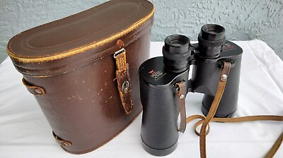 Vintage Manon Binoculars And Leather Case