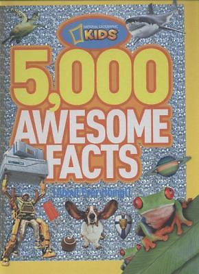 #ad 5000 Awesome Facts; About Everything ; Na hardcover 1426310498 National Kids