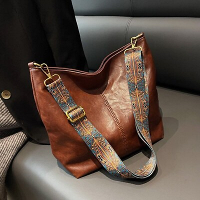 #ad Leather Messenger Bag pu Leather Shoulder Bag Crossbody Purse for Women