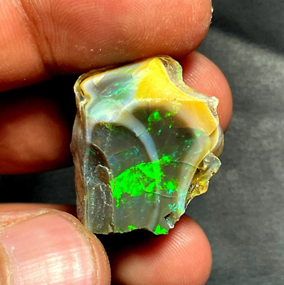 #ad 46.50.ct ETHIOPIAN OPAL Rough Large Size Best Quality Gorgeous Opal Raw Stone