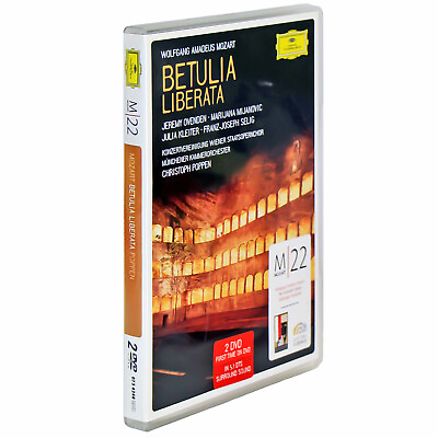 #ad Wolfgang Amadeus Mozart Betulia Liberata The Complete Operas Performance DVD Set