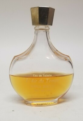 Nina Ricci L’Air Du Temps Perfume Vintage Rare Lalique Bottle 1 2 Full