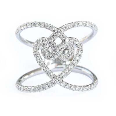 #ad Elegant 925 Silver Filled Cubic Zircon Ring Women Jewelry Wedding Gift Sz 6 10