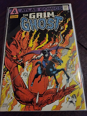 #ad The Grim Ghost #1 ATLAS COMICS COMIC BOOK 6.5 V11 39