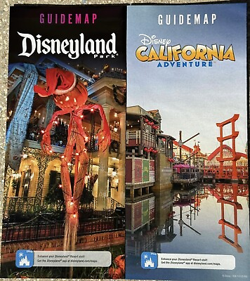 #ad #ad Disneyland Park DCA Disney Guide map Guidemap November 2023 San Franskyo Mansion