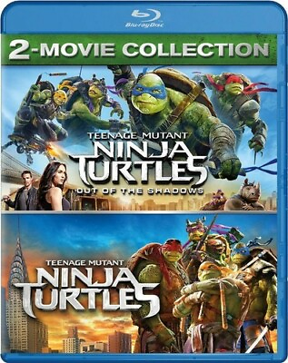 #ad Teenage Mutant Ninja Turtles 2 Movie Collection New Blu ray