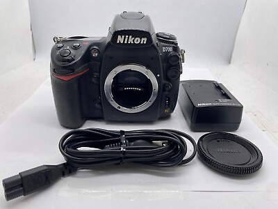 #ad EXC5 Nikon D700 12.1MP FX Digital SLR Camera Body Battery Charger From JPN