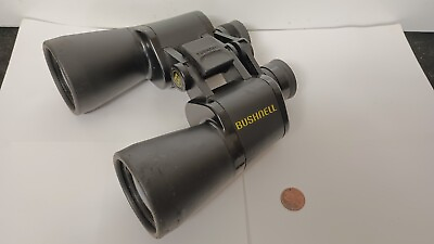 Bushnell 10x50 Binoculars Black AD 13 1056PK Used
