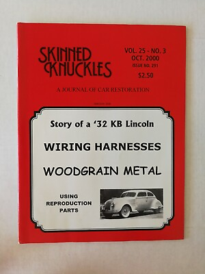Skinned Knuckles Magazine Oct 2000 Using Reproduction Parts