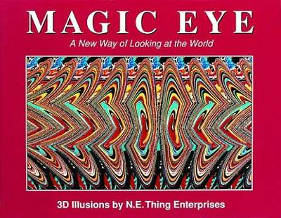 #ad #ad Magic Eye: A New Way of Looking at the World Hardcover VERY GOOD