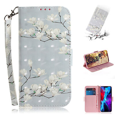 3D Flower Wallet Phone Case For iPhone Samsung LG Google Moto Sony Oneplus NOKIA