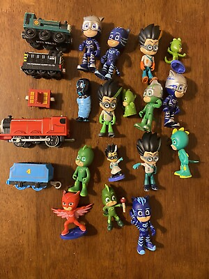 #ad #ad PJ Masks Thomas Train Action Figures Accessories Toys Mixed Lot