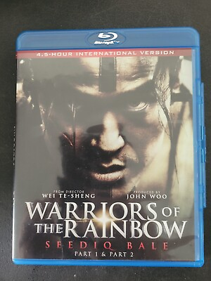 WARRIORS OF THE RAINBOW PARTS 1 amp; 2 BLU RAY DISC 4.5 HOUR INTERNATIONAL VERSION