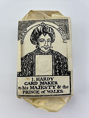VINTAGE I. HARDY CARD MAKER TO HIS MAJESTY GREAT MOGUL PLAYING CARDS NEW