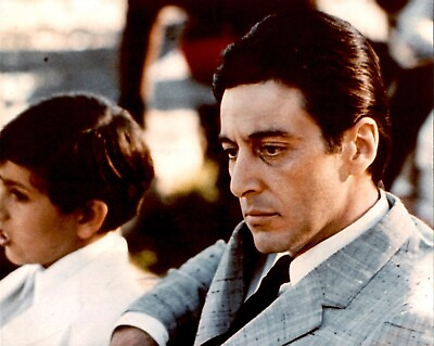 #ad BR14 Rare Vintage Color Photo AL PACINO The Godfather Michael Corleone Classic