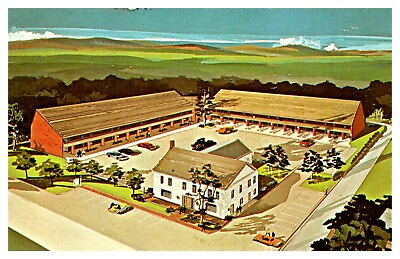 #ad #ad Shelburne Inn Motel Shelburne Vermont Vintage Postcard EB298