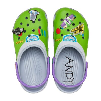 #ad #ad Crocs Kids Toy Story Buzz Lightyear Classic Clog Blue Grey