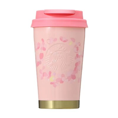 #ad 2022 Starbucks Sakura Collection Cherry Blossom Stainless TOGO Logo Cup 355ml