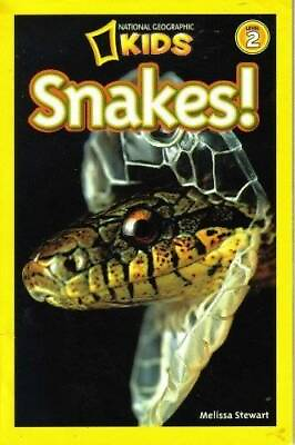 #ad National Geographic Kids: Snakes Level 2 Paperback GOOD