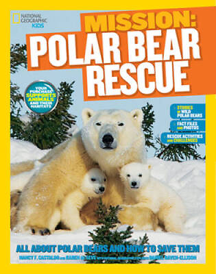 #ad National Geographic Kids Mission: Polar Bear Rescue: All About Polar VERY GOOD