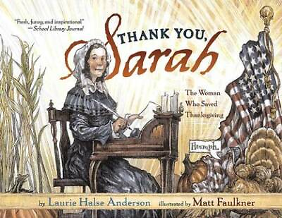 #ad Thank You Sarah: The Woman Who Saved Thanksgiving Paperback GOOD