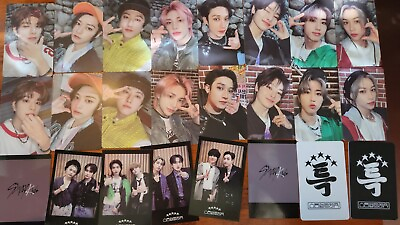 #ad STRAY KIDS LUCKYDRAW photocard instant Official 5 STAR The 3rd Album soundwave