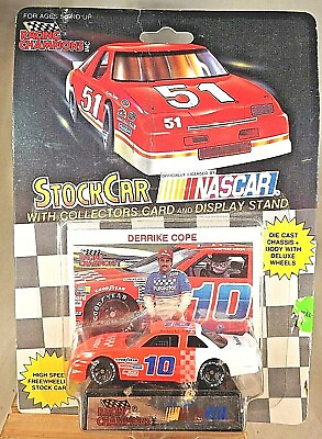 #ad 1991 Racing Champions StockCar NASCAR Collectors Card DERRIKE COPE #10 Purolator