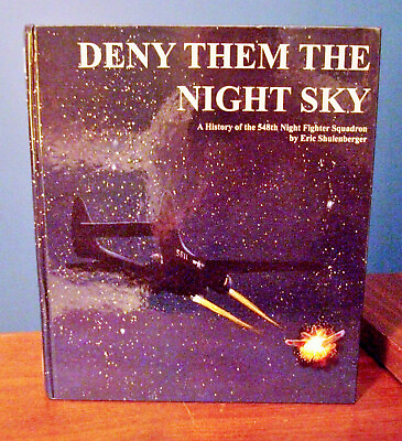 WWII 548th Night Fighter Squadron History Deny Sky Limited Signed CD Book 2005