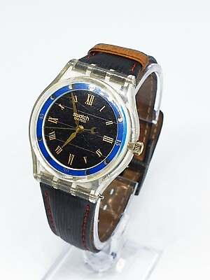 #ad 1995 GUFO SRK101 Swatch Watch Vintage for men and women Minimalist Watch