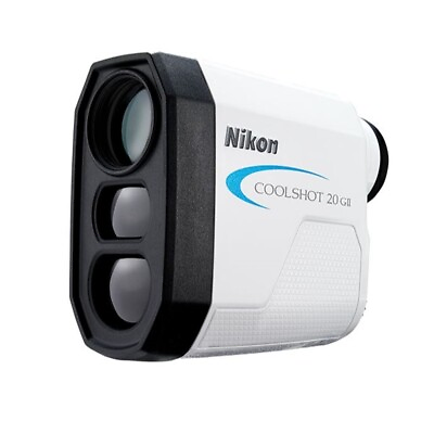 Nikon 2023 Coolshot 20 GII Laser Golf Rangefinder 6X w Case Factory Renewed