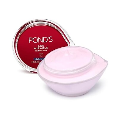#ad POND#x27;S Age Miracle Wrinkle Corrector Anti Aging Night Cream 50 g free shipping