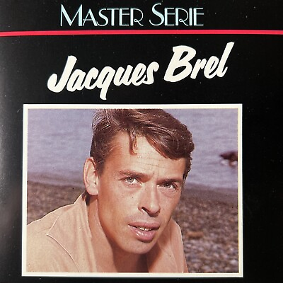 #ad Master Serie CD Jacques Brel French 16 Tracks AOB