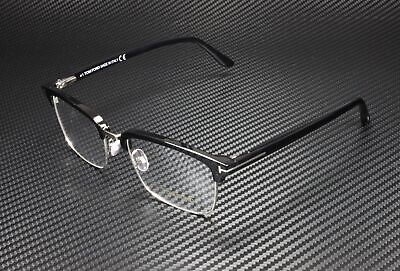 #ad #ad Tom Ford FT5504 005 Black Clear Lens Plastic 54 mm Men#x27;s Eyeglasses