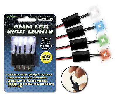 #ad STREET FX LED SPOTLIGHTS 5MM BLU 1044401 LIGHTING SPOT LIGHTS